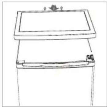 HOOVER HOLHS58EWK - Deur omkeren - 2