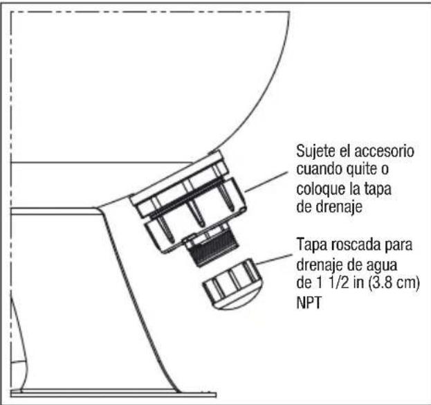 Jandy JS60-SM - Figura 6. Codo de enjuague - 1