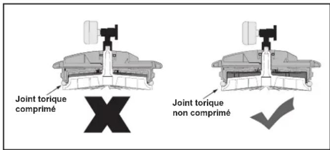 Jandy SFSM-100 - Repose du couvercle du filtre - 1