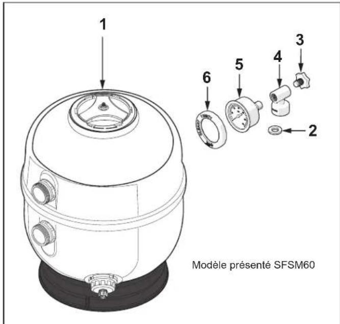Jandy SFSM-100 - Contenu de l'emballage - 1