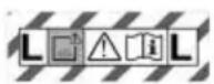 Flex VC 6 L MC - Σύμβολα στη συσκευή - 1