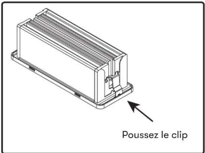 Zephyr Monsoon Mini II AK9534AS - Retrait de la LED (FIG. G): - 1