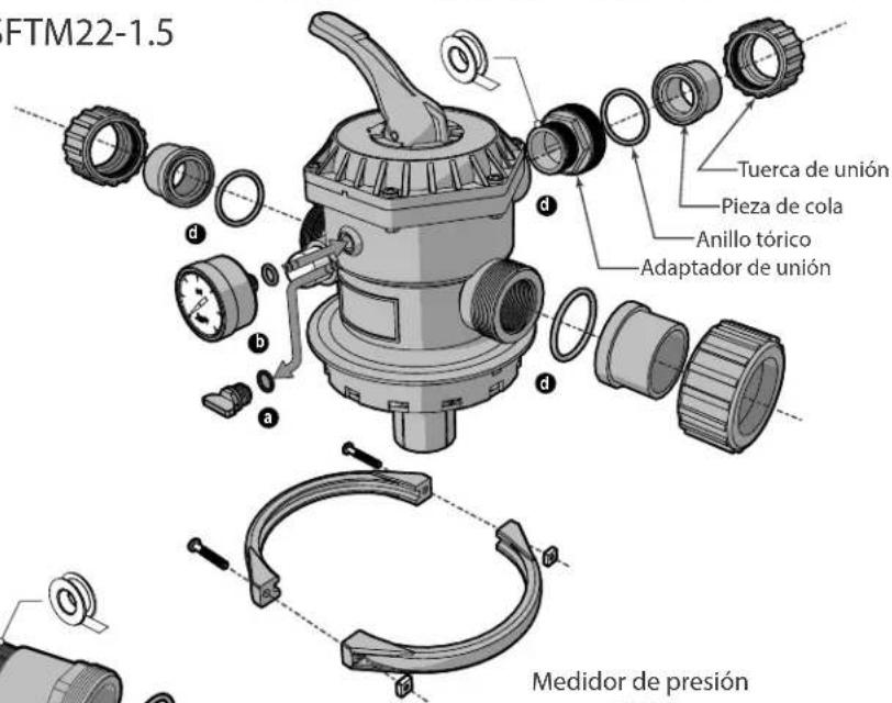 Jandy SFTM24-2.0 - ADVERTENCIA - 1