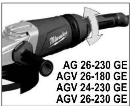 MILWAUKEE AG 24-230 E - AGV 26-230 GE - 30