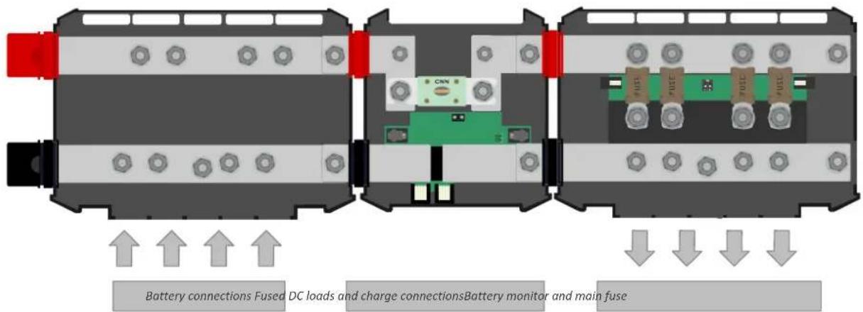 VICTRON ENERGY Lynx Shunt VE.Can - Interconnexion des modules Lynx - 2