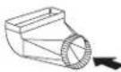 Zephyr Monsoon Mini II AK9528AS - Feuille de calcul pour le conduit d'aération - 13
