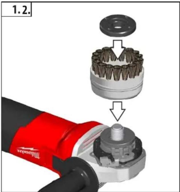 MILWAUKEE AG 800-125 EK - AG 800-125 EK - 72