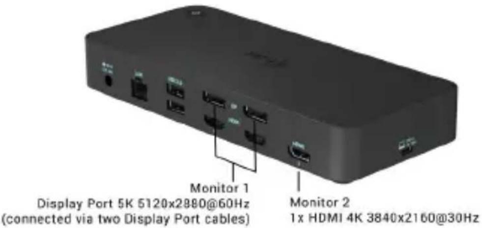 i-TEC CATRIPLEDOCKVGAPD - COLLEGAMENTO DEL MONITOR TRAMITE LA PORTA HDMI / DISPLAY PORT - 2