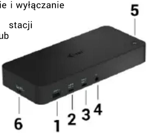 i-TEC CATRIPLEDOCKVGAPD - Panel przedni: - 1
