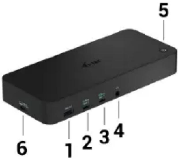 i-TEC CATRIPLEDOCKVGAPD - USB 3.0 USB-C/TB3, 3x 4K Docking Station+ VESA+PD 70W - 1