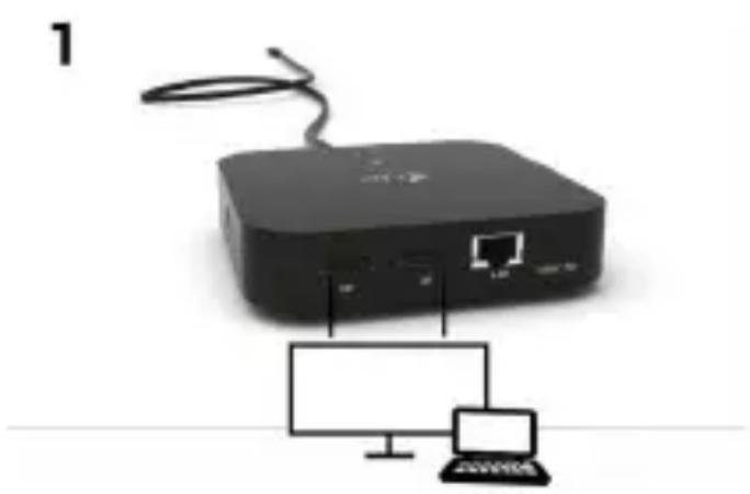 i-TEC C31DUALDPDOCKPD - PRIPOJENÍ DISPLAYPORT MONITORU - 1