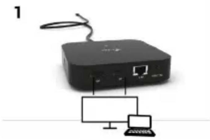 i-TEC C31DUALDPDOCKPD - PRIPOJENIE DISPLAYPORT MONITORA - 1
