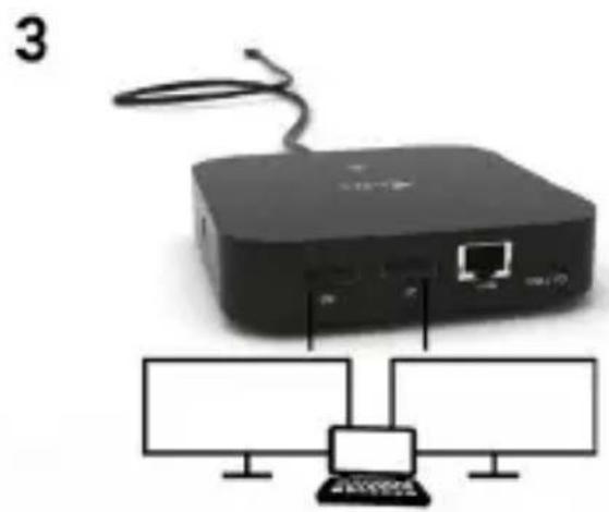 i-TEC C31DUALDPDOCKPD - PRIPOJENIE DISPLAYPORT MONITORA - 3