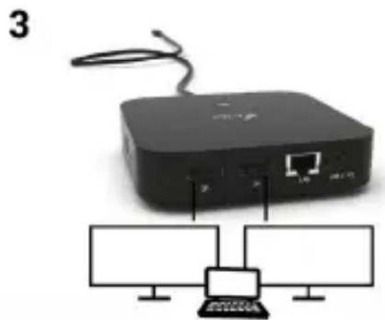 i-TEC C31DUALDPDOCKPD - 5K resolution is only supported if your laptop's USB-C/Thunderbolt™ 3 connector supports DisplayPort 1.4 DSC. - 2