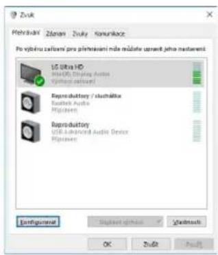 i-TEC TB3HDMIDOCKPD - Zvuk v systéme Windows - 1