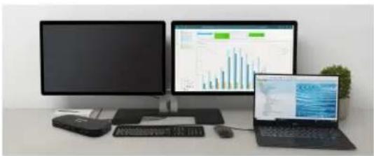 i-TEC TB3HDMIDOCKPD - COLLEGAMENTO MONITOR HDMI / DP - 1