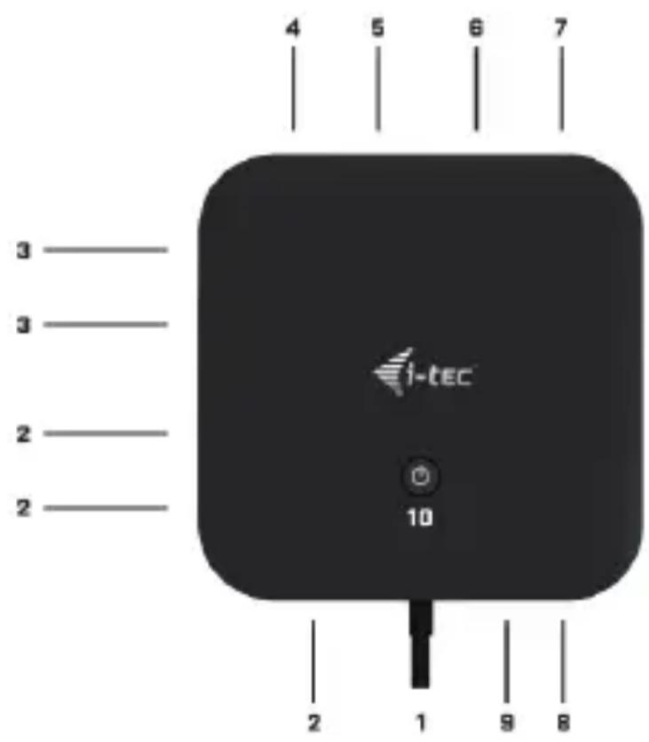 i-TEC C31HDMIDPDOCKPD65 - ŠPECIFIKÁCIA - 1