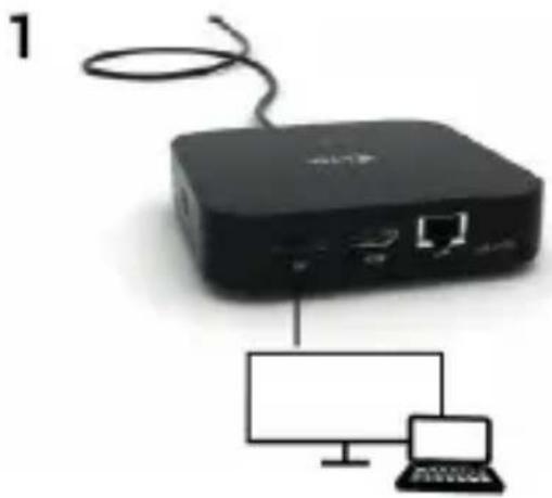 i-TEC C31HDMIDPDOCKPD65 - i-tec USB-C Travel Dock 4K HDMI/VGA - 1