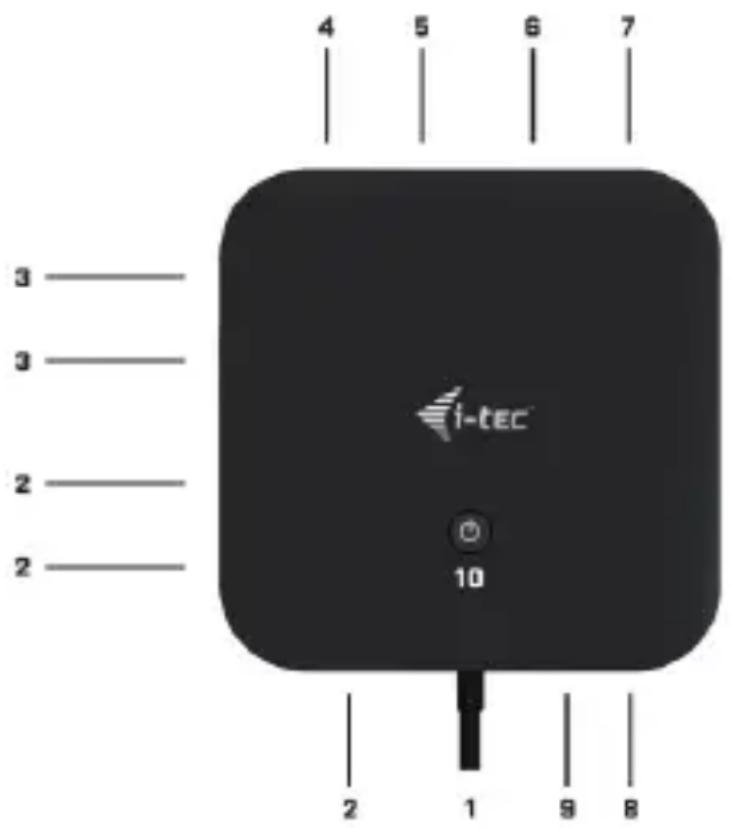i-TEC C31HDMIDPDOCKPD65 - SPECIFIKACE - 1