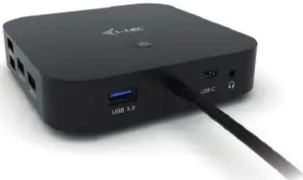 i-TEC C31HDMIDPDOCKPD65 - USB-C HDMI DP Docking Station with Power Delivery - 1