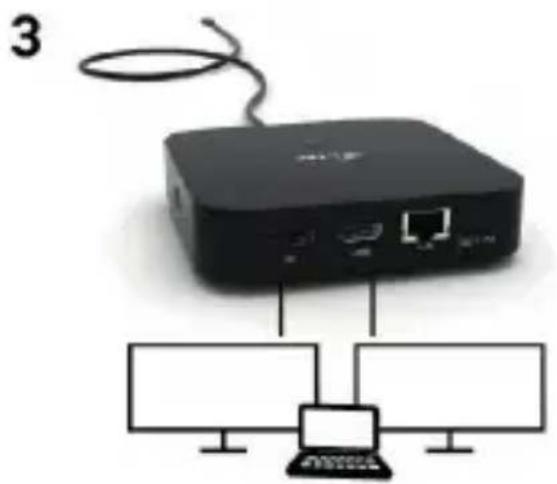 i-TEC C31HDMIDPDOCKPD65 - MONITORIAUS SU DISPLAYPORT, HDMI SASAJA PRIJUNGIMAS - 3