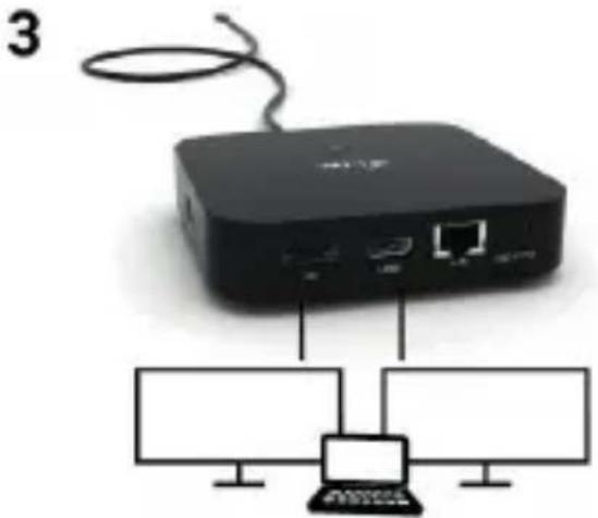 i-TEC C31HDMIDPDOCKPD65 - i-tec USB-C Travel Dock 4K HDMI/VGA - 3