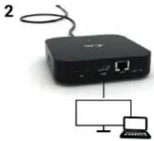 i-TEC C31HDMIDPDOCKPD65 - i-tec USB-C HDMI DP Display Dock with PD 100 W - 1