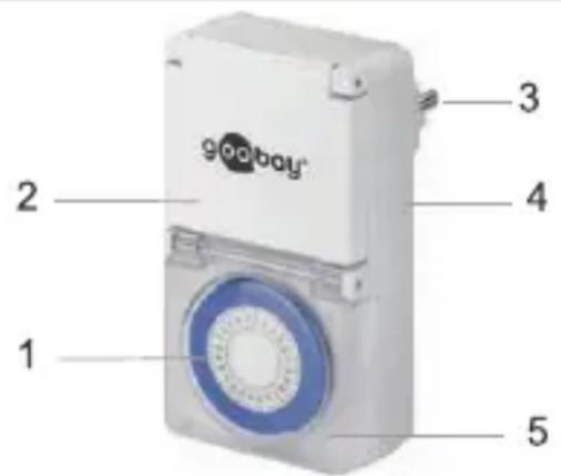 Goobay 55548 - Părțile componente ale produsului - 1