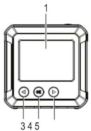 VOLTCRAFT WBP-80 - Operating and display elements - 1