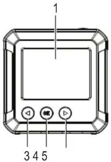 VOLTCRAFT WBP-80 - Bedien- und Anzeigeelemente - 1