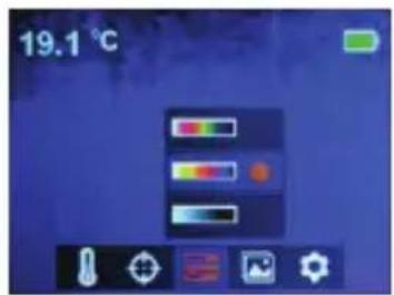 VOLTCRAFT WBP-80 - c) Colour palette selection - 1