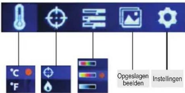 VOLTCRAFT WBP-80 - Navigeren door menu's - 1