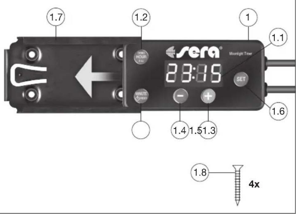 sera LED Moonlight Set - JED Moonlight Set - 1