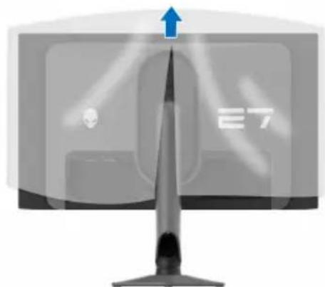 ALIENWARE AW2725DF - Fixer le pied - 6