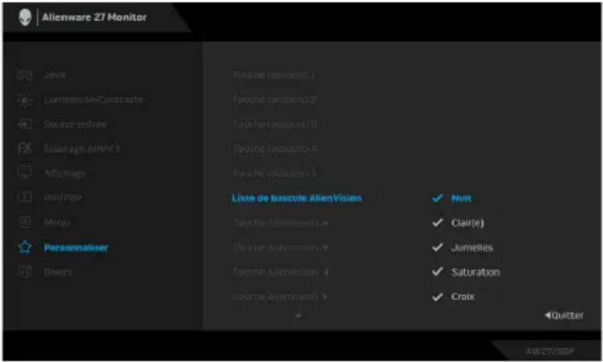 ALIENWARE AW2725DF - Personnaliser - 3