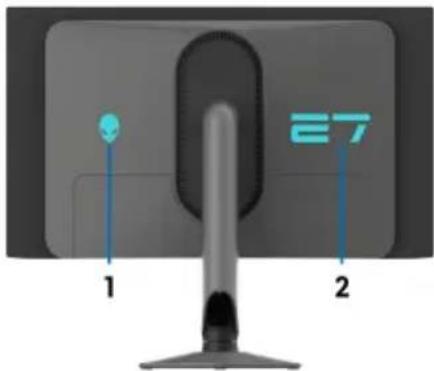 ALIENWARE AW2725DF - Éclairage AlienFX - 2