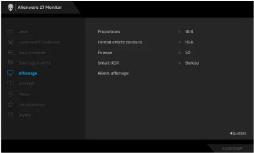 ALIENWARE AW2725DF - FX - 4