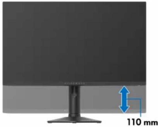 ALIENWARE AW2725DF - Réglage de la hauteur - 2