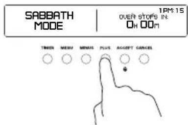 SABBATH MODE 1PM: 15 OVER STOPS IN: 0H 00m TUES MENS MENAS PLUS ACCEPT CANCEL