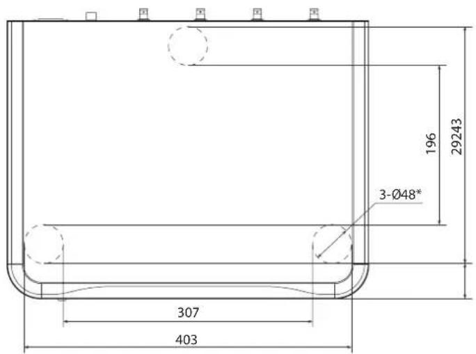 Esoteric G-01XD - Diagrama de colocación de las patas - 1