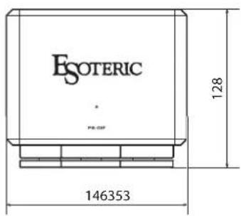 Esoteric PS-01F - Dibujos con las dimensiones - 1