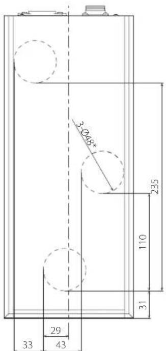 Esoteric PS-01F - Diagrama de colocacion de las patas - 1