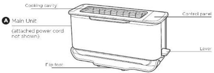 NINJA Foodi ST202EU - PARTS - 1