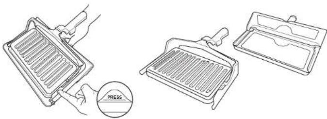 NINJA Foodi ST202EU - Konvertering af paninipressen til en bageplade - 1