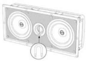 Sonus Faber Palladio PW-562 - APPLIQUER LA GRILLE MAGNETIQUE. - 1