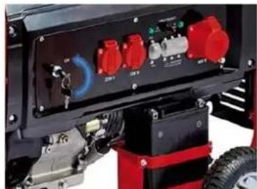 RIBIMEX PRGE5500 - 4.4- Spegnimento del generatore - 2