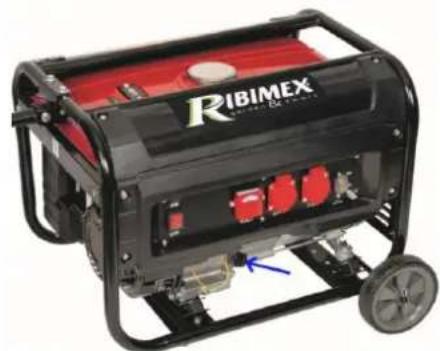 RIBIMEX PRGE5500 - 3.5.1-Oil level check - 2