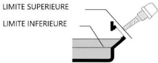RIBIMEX PRGE5500 - Le manque d'huile peut entraîner des dommages importants au groupe moteur. - 2