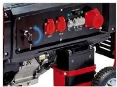 RIBIMEX PRGE5500 - 4.4- Switching off the generator - 2