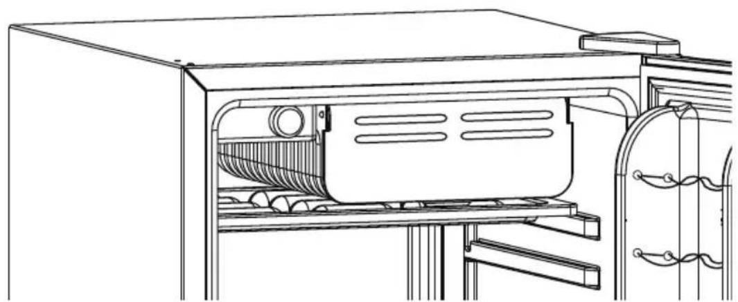 HAIER HC45SG42SB - DANGER - Risk of Fire or Explosion due to puncture refrigerant tubing. Flammable refrigerant used. Do not use metal instruments to defrost refrigerator. Do not puncture refrigerant tubing. - 1